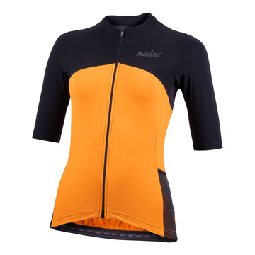 New Sun Block Lady Jersey - Black/Orange